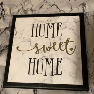Home sweet home decor!